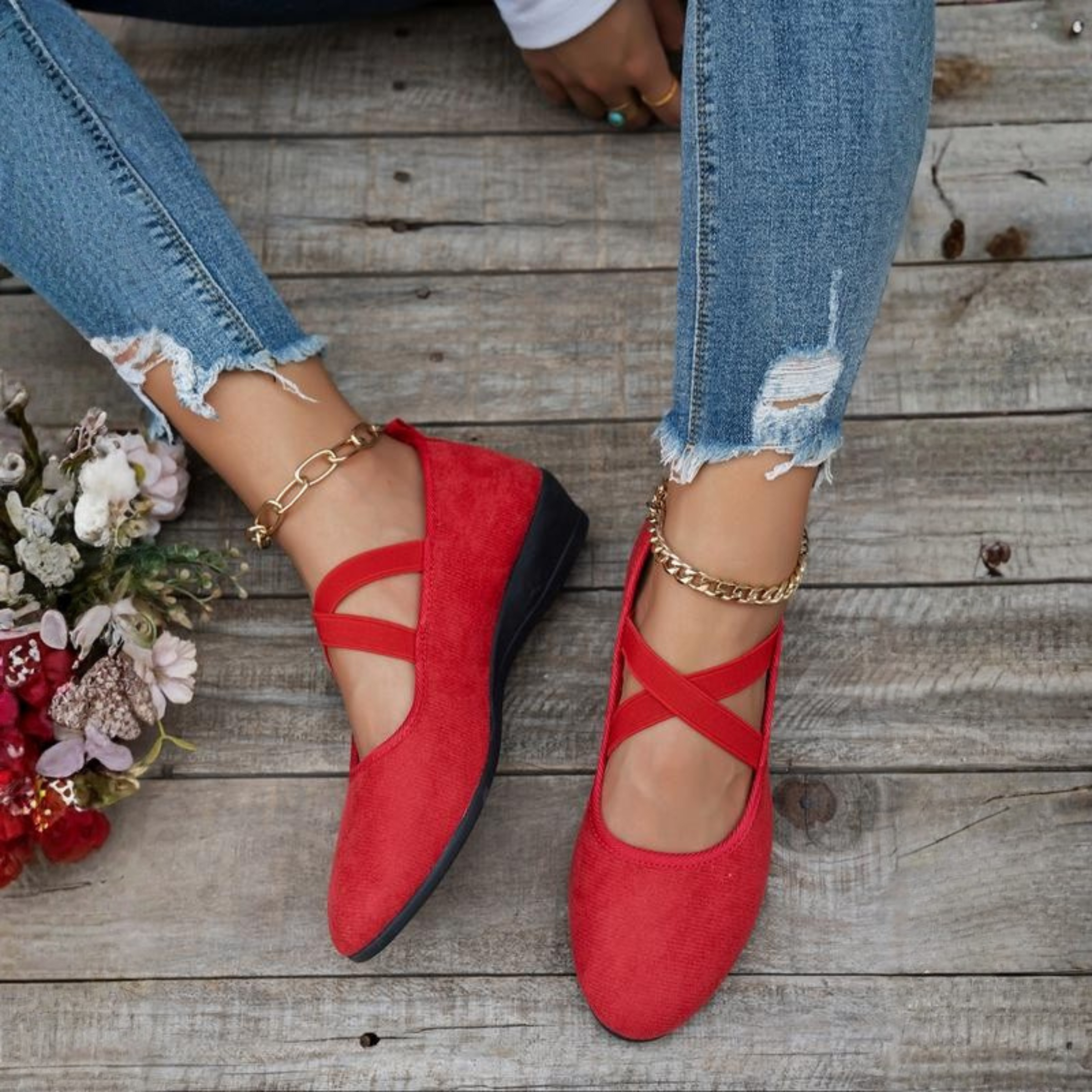 ANGEL™ - Comfy Closed Wedge Slip-On Shoes