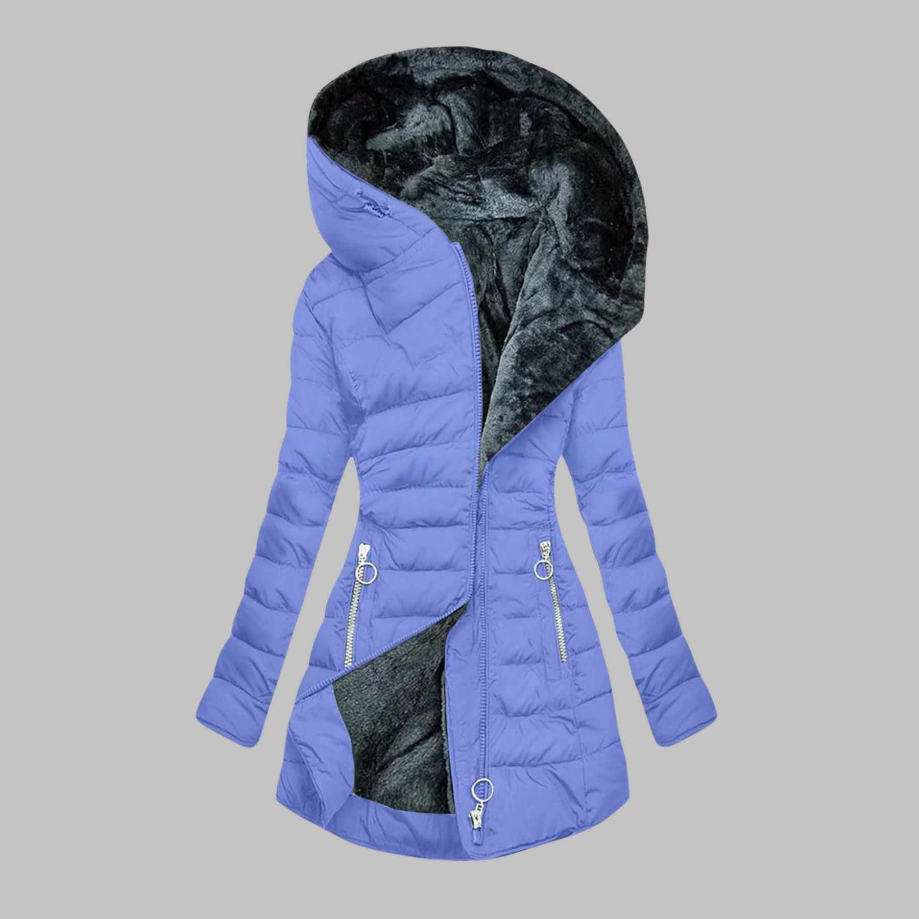 YENGE™ - Casual Slim Fit Hooded Long Sleeve Jacket