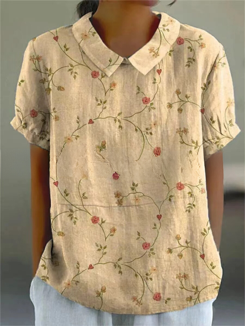 MARLENE™ – Vintage Print Shirt