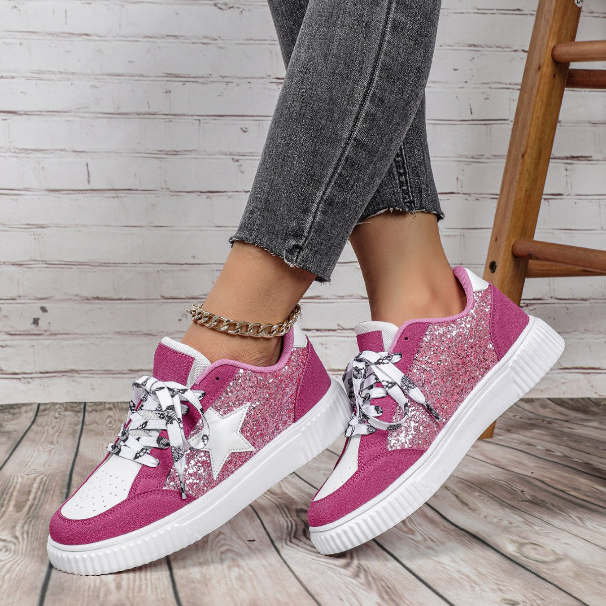 HAKO™ - Classy Lace-Up Low Top Running Sneakers
