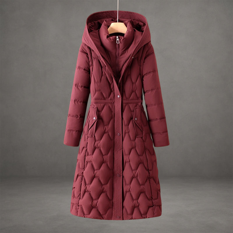 Livia | Longline Hooded Down Coat