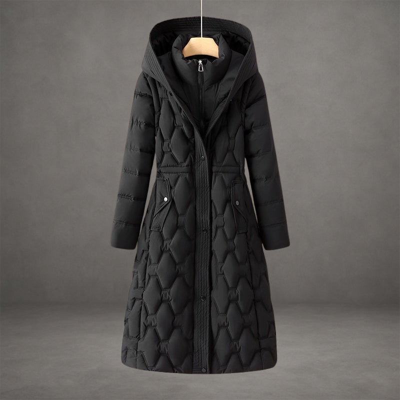 Livia | Longline Hooded Down Coat