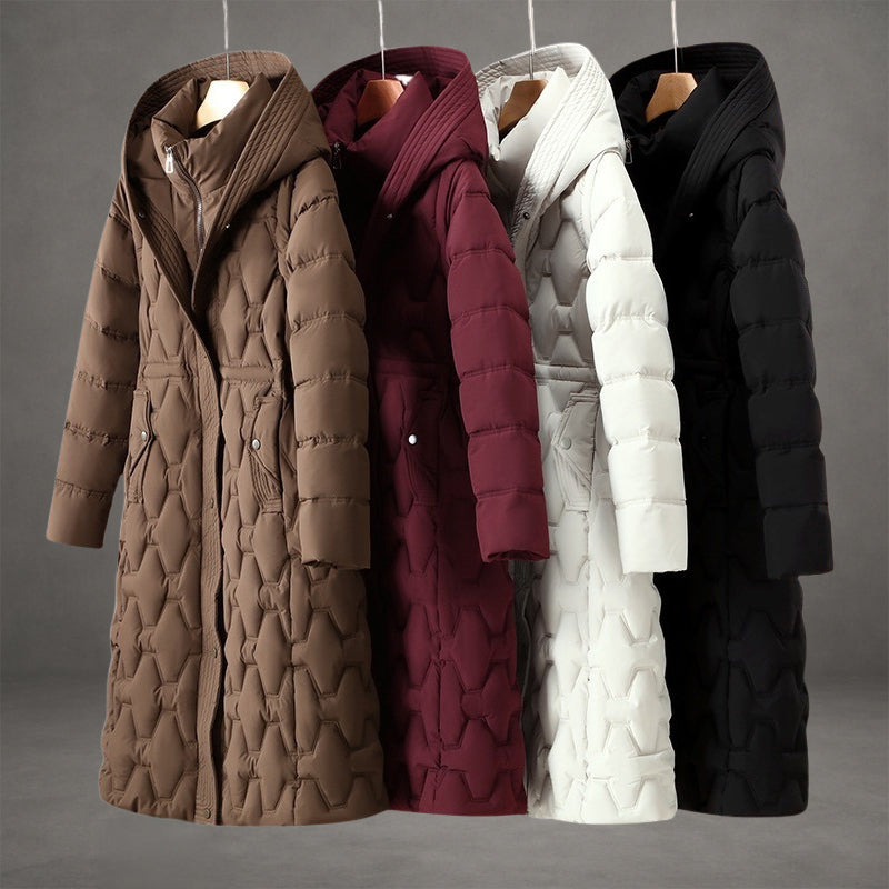 Livia | Longline Hooded Down Coat