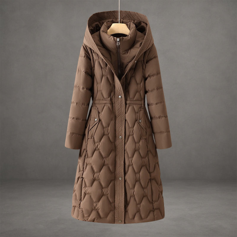 Livia | Longline Hooded Down Coat