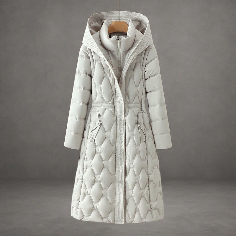 Livia | Longline Hooded Down Coat