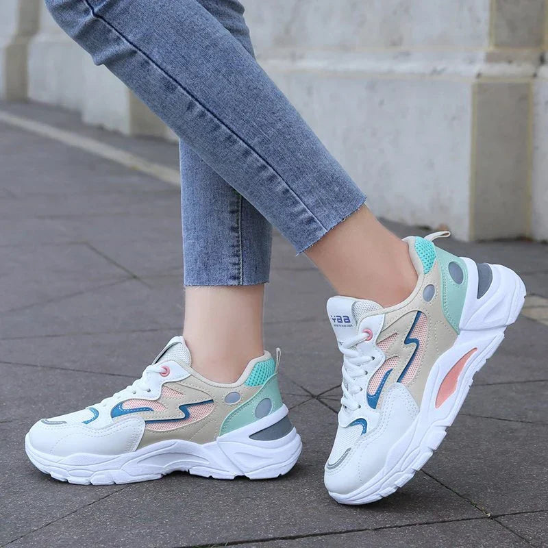 KAMILLE™ - Multicolor Chunky Sneakers