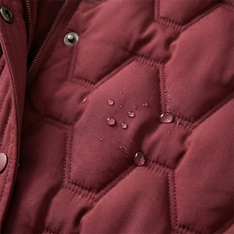 Livia | Longline Hooded Down Coat