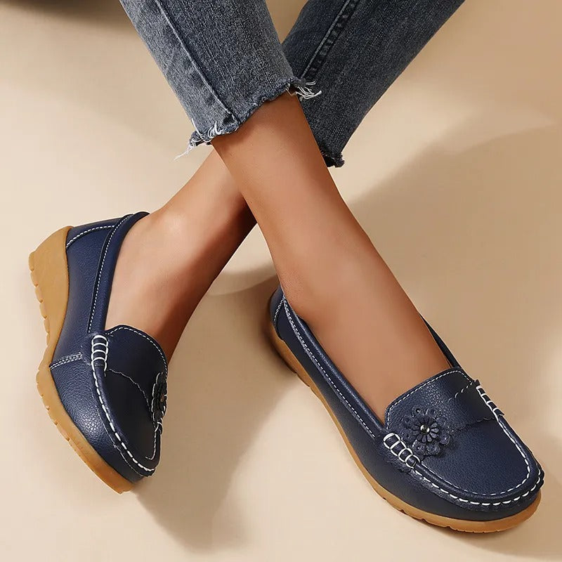 Lena™ | Soft Sole Comfort Leather Shoe